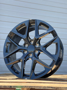 22x9 Style "141" Gloss Black 6x139.7