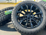 Load image into Gallery viewer, Set of 4 22&quot; Wheels with 285/45R22 Tires fits Chevy GMC Cadillac
