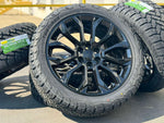 Load image into Gallery viewer, Set of 4 22&quot; Wheels with 285/45R22 Tires fits Chevy GMC Cadillac
