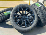 Load image into Gallery viewer, Set of 4 22&quot; Wheels with 285/45R22 Tires fits Chevy GMC Cadillac
