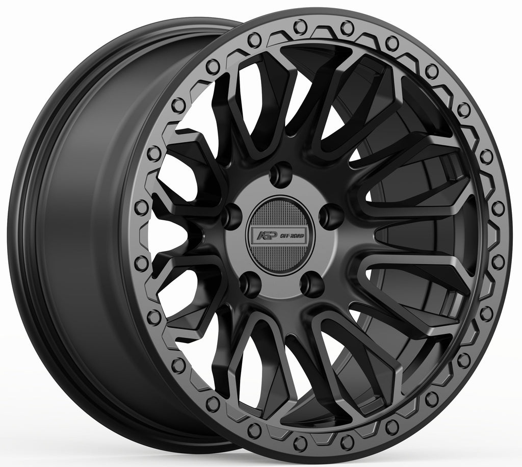 17" AGP 304 Apex HD 5x127 5x5 Matte Black