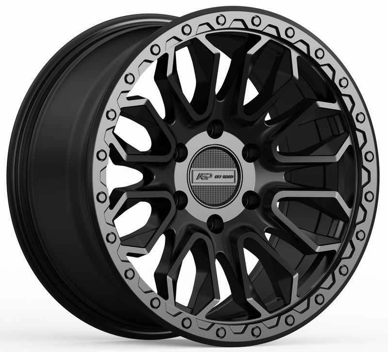 18" AGP 304 Apex HD Black 6x139.7