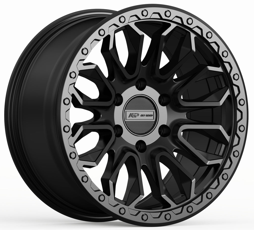 18" AGP 304 Apex HD Black 6x135