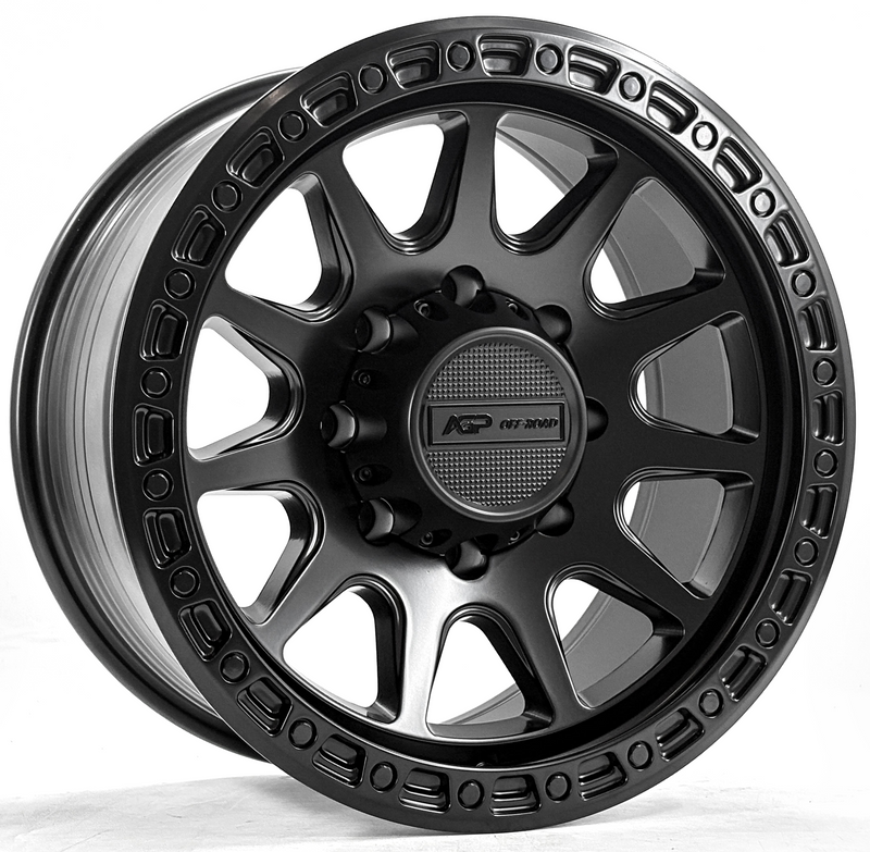 AGP 310 18-inch 8-lug wheel in black