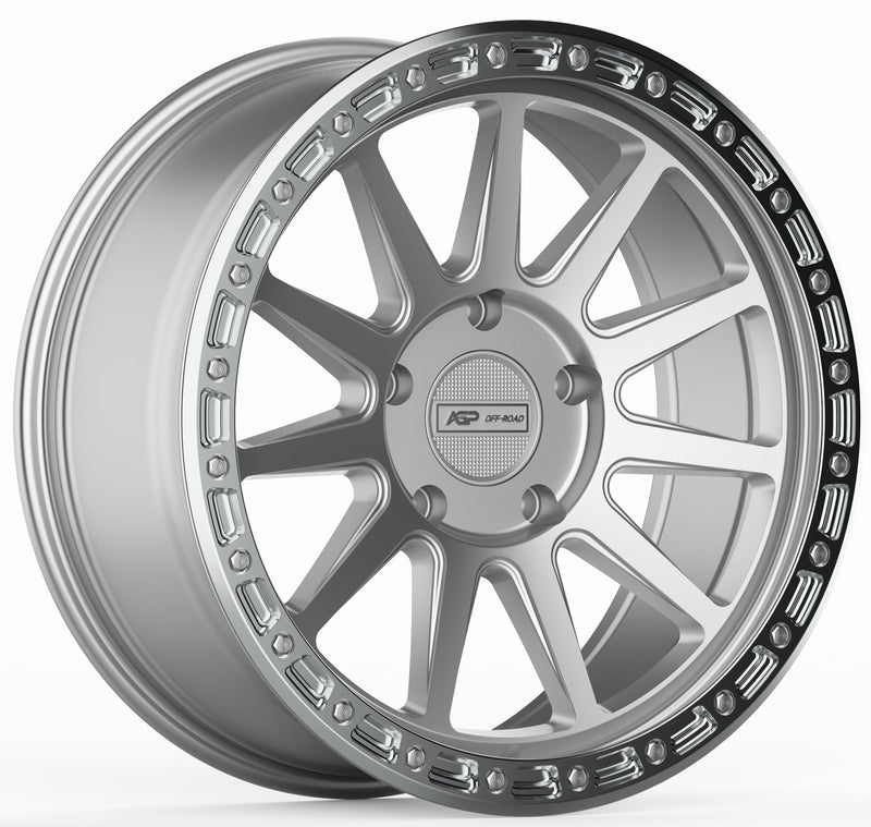 20" AGP 310 Trail XT Silver Machined 5x150