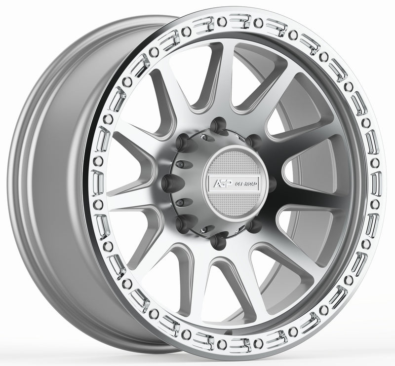 20" AGP 310 Trail XT 8x165.1 Silver Machined