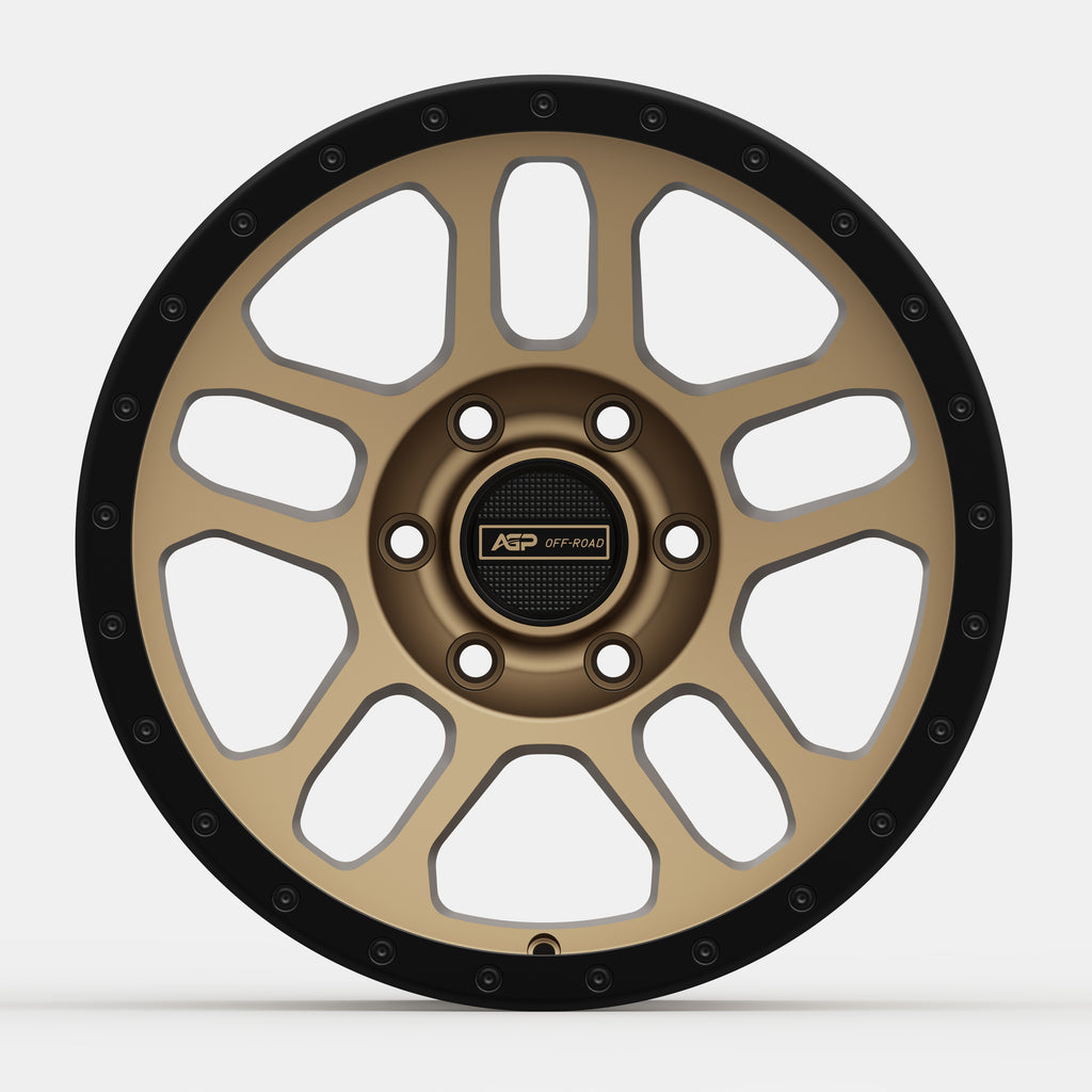 17" AGP 301 TRUX 6x139.7 6x5.5 Bronze