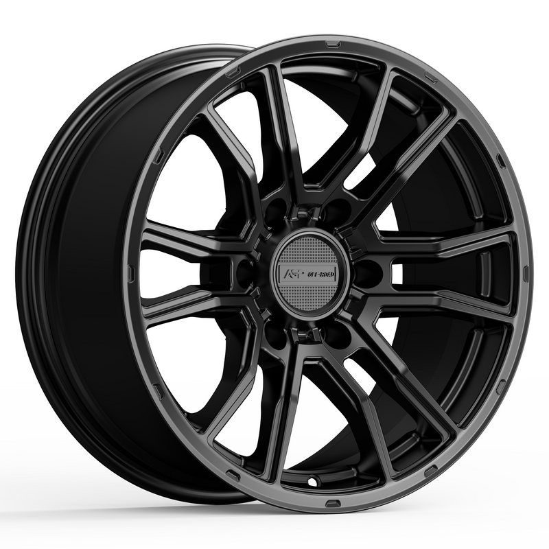17" 306 6x139.7 6x5.5 Matte Black