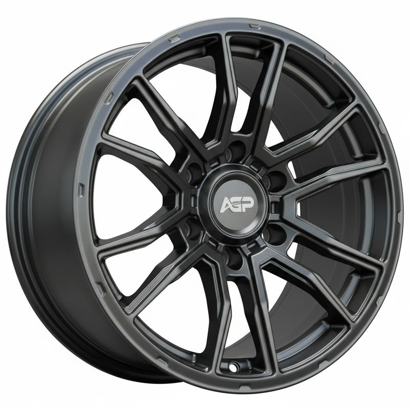 17" AGP 306 6x135 Black