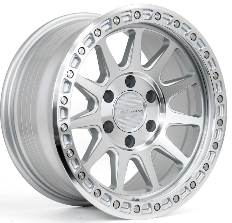 17" 310 Trail XT 6x139.7 6x5.5 Silver Machined