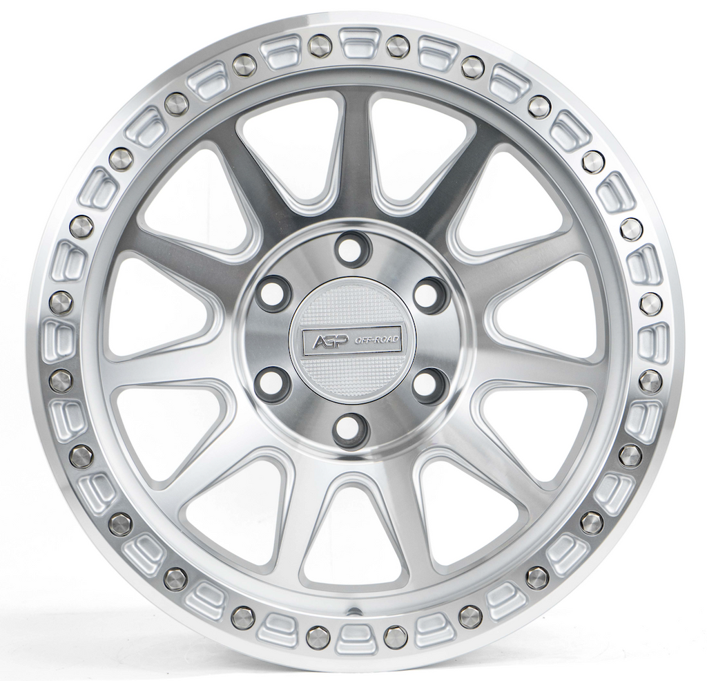 17" AGP 310 Trail XT 6x135 Silver Machined