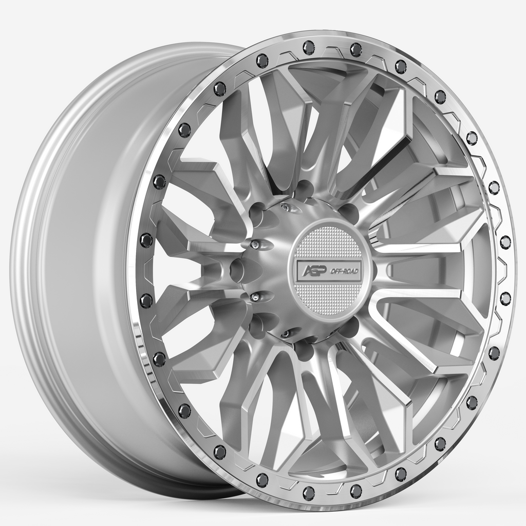 20" AGP 304 Apex HD 8x170 Silver Machined