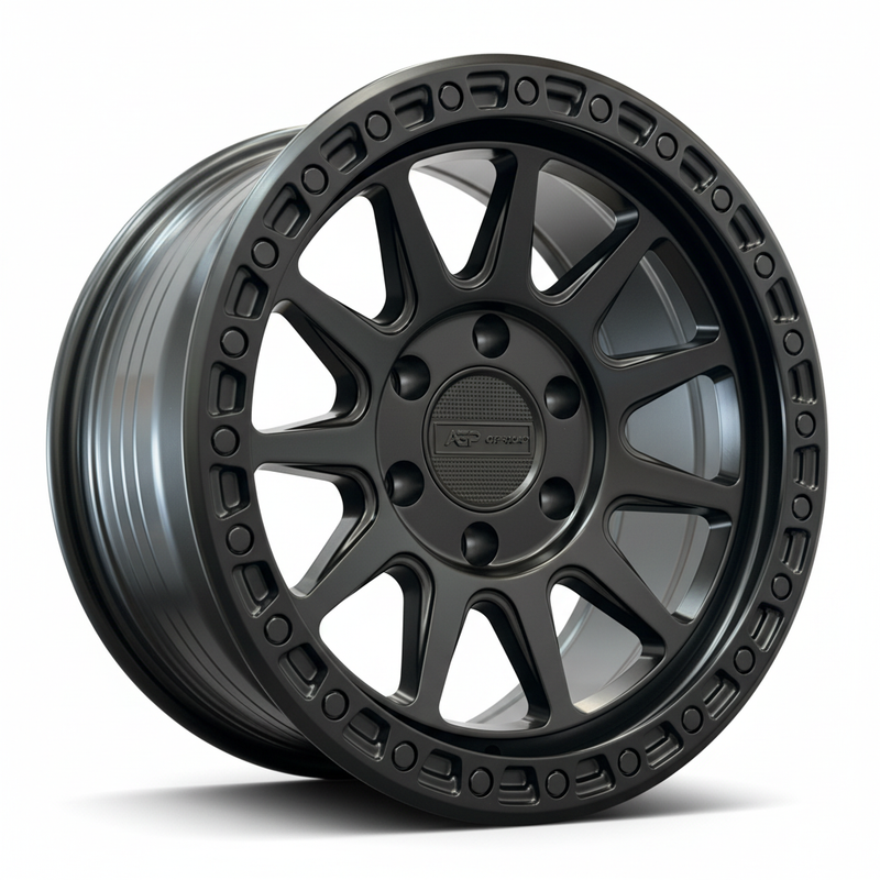 17" AGP 310 6x135 Matte Black