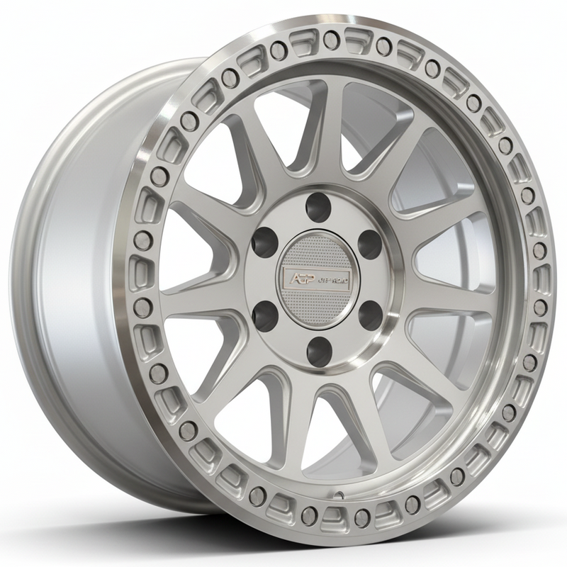 17" AGP 310 6x135 Silver Machined