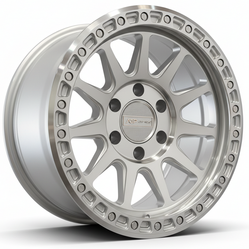 17" 310 6x139.7 6x5.5 Silver Machined