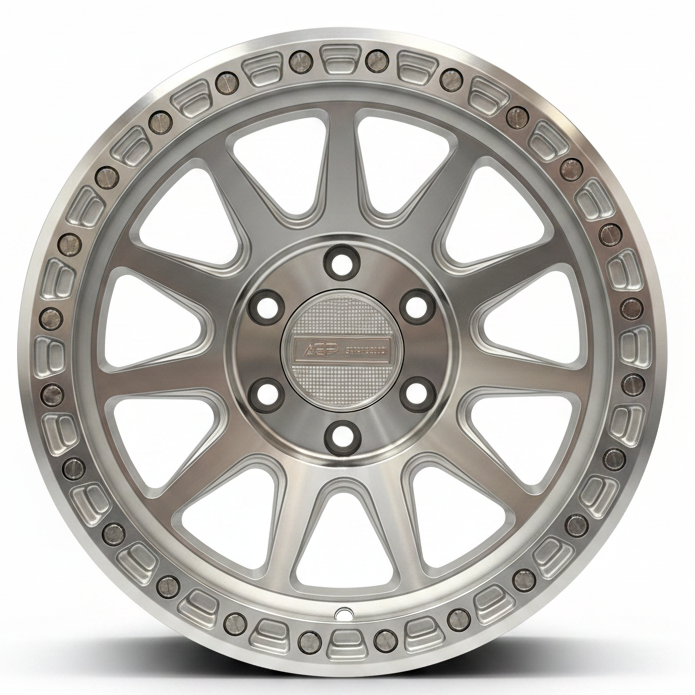 17" 310 Trail XT 6x139.7 6x5.5 Silver Machined