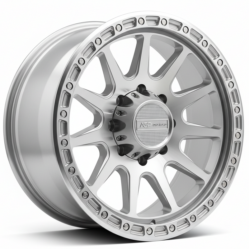 20" AGP 310 Trail XT 8x170 Silver Machined