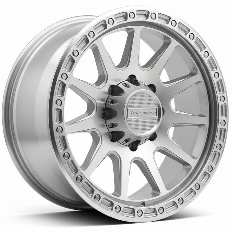 20" AGP 310 Trail XT 8x165.1 Silver Machined