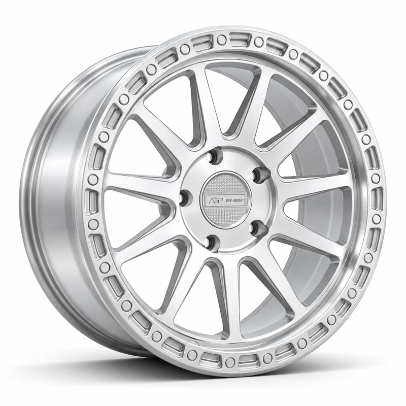 20" AGP 310 Trail XT Silver Machined 5x150