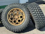 Load image into Gallery viewer, Set of 4 17&quot; 303 6x139.7 Wheels with Atlander M/T Tires fits Toyota Tacoma Tundra Lexus GX
