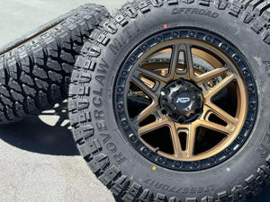 Set of 4 17" 307 6x139.7 Wheels with Atlander M/T Tires fits Toyota Tacoma Tundra Lexus GX