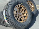 Load image into Gallery viewer, Set of 4 17&quot; 302 6x139.7 Wheels with Falken Tires fits Toyota Tacoma Tundra Lexus GX
