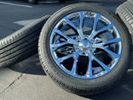 Load image into Gallery viewer, Set of 4 22&quot; Chrome Wheels with 285/45R22 Goodyear Tires fits Ford F-150 Expedition
