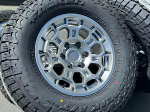 Set of 4 17" 303 6x139.7 Wheels with Falken Tires fits Toyota Tacoma Tundra Lexus GX