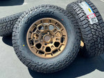 Load image into Gallery viewer, Set of 4 17&quot; 303 6x139.7 Wheels with Falken Tires fits Toyota Tacoma Tundra Lexus GX
