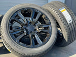 Load image into Gallery viewer, Set of 4 22&quot; Wheels with 285/45r22 Goodyear Tires fits Chevy GMC Cadillac
