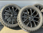 Load image into Gallery viewer, Set of 4 22&quot; Wheels with 33x12.50r22 Tires fits Ford F-150 Expedition
