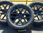 Load image into Gallery viewer, Set of 4 22&quot; Wheels with 285/45R22 Tires fits Chevy GMC Cadillac
