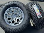 Load image into Gallery viewer, Set of 4 17&quot; 303 6x139.7 Wheels with Falken Tires fits Toyota Tacoma Tundra Lexus GX
