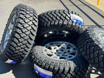 Load image into Gallery viewer, Set of 4 17&quot; 302 6x139.7 Wheels with Atlander M/T Tires fits Toyota Tacoma Tundra Lexus GX
