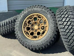 Load image into Gallery viewer, Set of 4 17&quot; 303 6x139.7 Wheels with Atlander M/T Tires fits Toyota Tacoma Tundra Lexus GX
