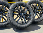 Load image into Gallery viewer, Set of 4 22&quot; Wheels with 285/45R22 Tires fits Chevy GMC Cadillac
