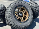 Load image into Gallery viewer, Set of 4 17&quot; 307 6x139.7 Wheels with Atlander M/T Tires fits Toyota Tacoma Tundra Lexus GX
