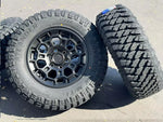 Load image into Gallery viewer, Set of 4 17&quot; 303 6x139.7 Wheels with Atlander M/T Tires fits Toyota Tacoma Tundra Lexus GX
