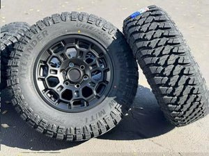 Set of 4 17" 303 6x139.7 Wheels with Atlander M/T Tires fits Toyota Tacoma Tundra Lexus GX