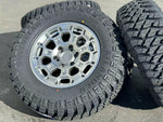 Load image into Gallery viewer, Set of 4 17&quot; 303 6x139.7 Wheels with Atlander M/T Tires fits Toyota Tacoma Tundra Lexus GX
