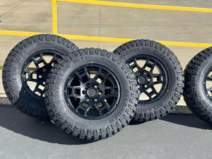 Set of 4 17" 302 6x139.7 Wheels with Atlander M/T Tires fits Toyota Tacoma Tundra Lexus GX