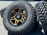 Load image into Gallery viewer, Set of 4 17&quot; 307 6x139.7 Wheels with Atlander M/T Tires fits Toyota Tacoma Tundra Lexus GX
