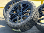 Load image into Gallery viewer, Set of 4 22&quot; Wheels with 285/45R22 Tires fits Chevy GMC Cadillac
