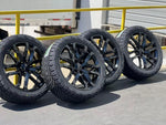 Load image into Gallery viewer, Set of 4 22&quot; Wheels with 285/45R22 Tires fits Chevy GMC Cadillac
