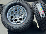 Load image into Gallery viewer, Set of 4 17&quot; 303 6x139.7 Wheels with Falken Tires fits Toyota Tacoma Tundra Lexus GX
