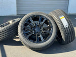 Load image into Gallery viewer, Set of 4 22&quot; Wheels with 285/45r22 Goodyear Tires fits Chevy GMC Cadillac
