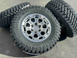 Load image into Gallery viewer, Set of 4 17&quot; 303 6x139.7 Wheels with Atlander M/T Tires fits Toyota Tacoma Tundra Lexus GX
