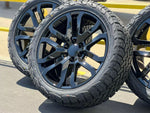 Load image into Gallery viewer, Set of 4 22&quot; Wheels with 285/45R22 Tires fits Chevy GMC Cadillac
