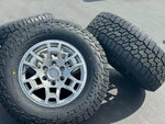 Load image into Gallery viewer, Set of 4 17&quot; 302 6x139.7 Wheels with Falken Tires fits Toyota Tacoma Tundra Lexus GX
