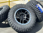 Load image into Gallery viewer, Set of 4 17&quot; 301 6x139.7 Wheels with Atlander M/T Tires fits Toyota Tacoma Tundra Lexus GX
